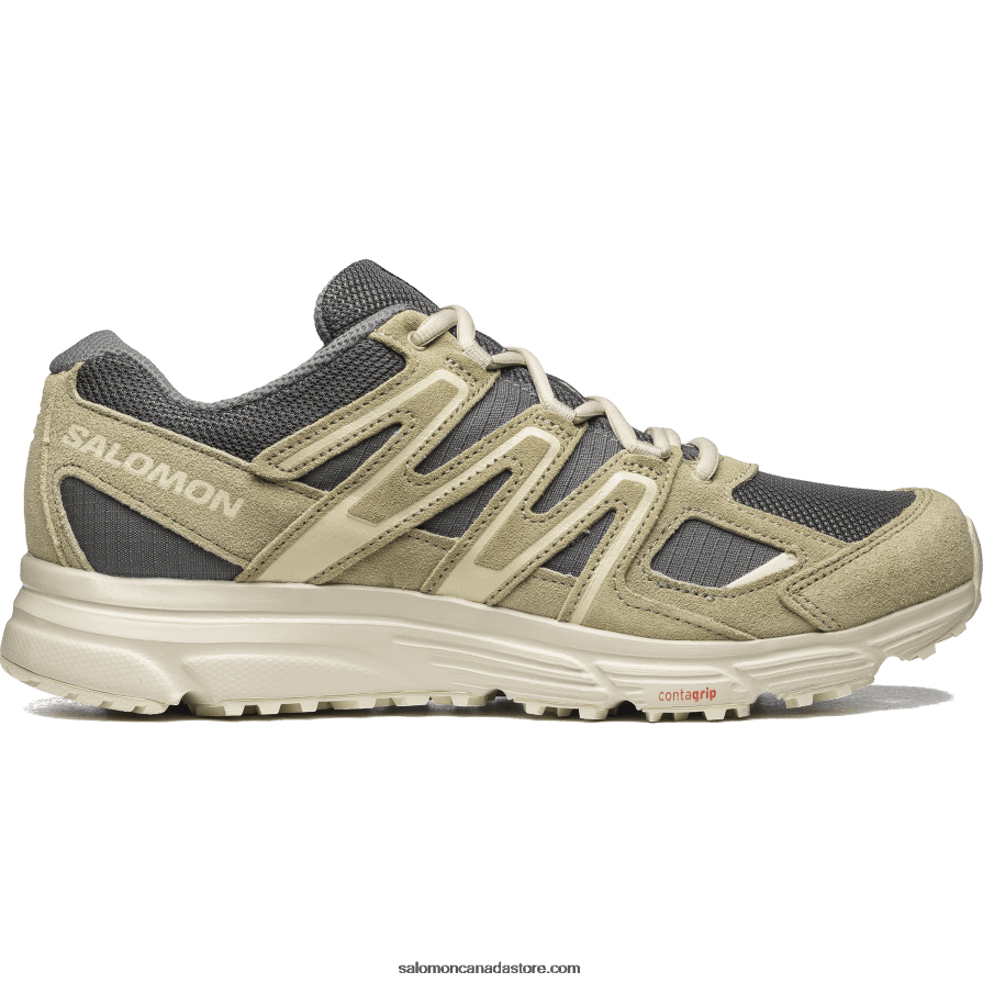 Men's Sportstyle Shoes - X-Mission 4 Suede Salomon Pewter/Moss Gray/Moth X6B4FZ167