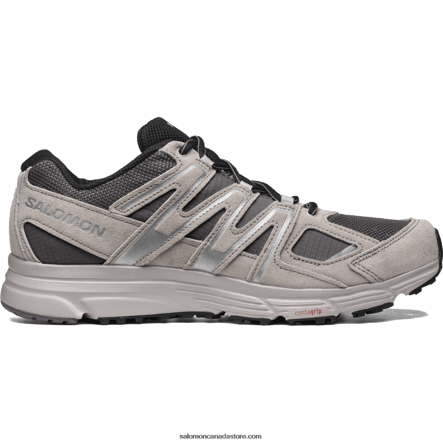 Men's Sportstyle Shoes - X-Mission 4 Suede Salomon Plum Kitten/Ashes Of Roses/Ftw Silver X6B4FZ168