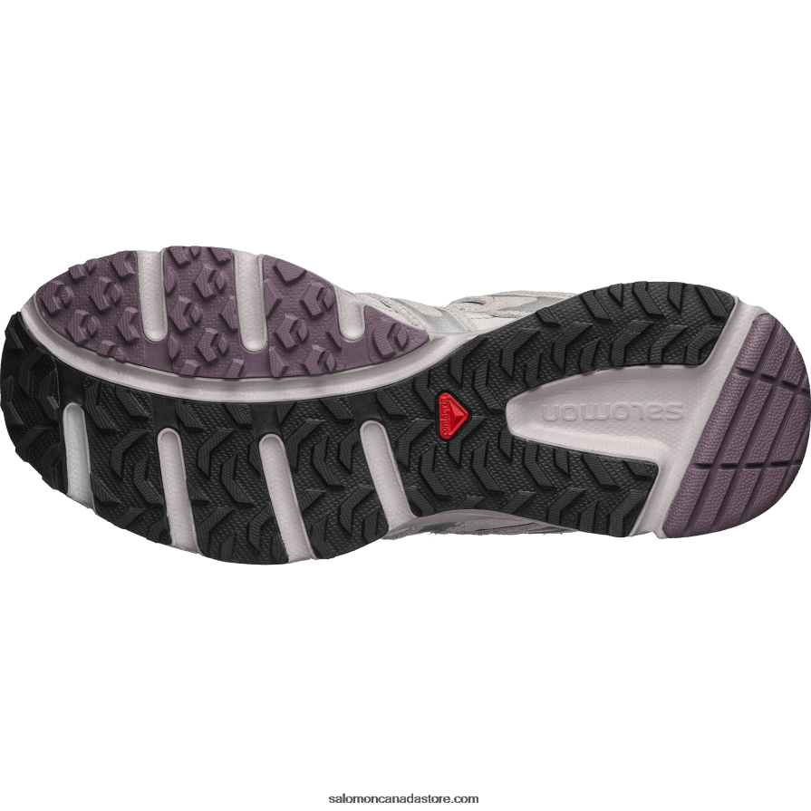 Men\'s Sportstyle Shoes - X-Mission 4 Suede Salomon Plum Kitten/Ashes Of Roses/Ftw Silver X6B4FZ168