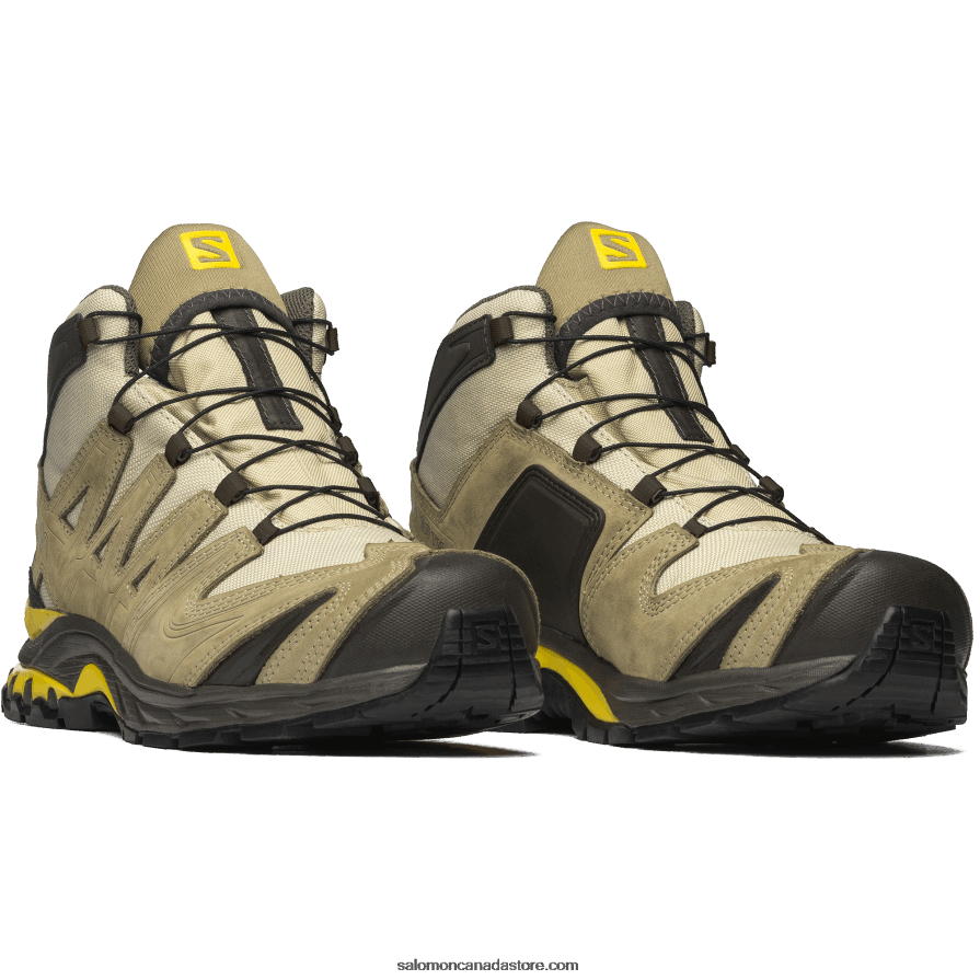 Men\'s Sportstyle Shoes - Xa Pro 3D Mid Gore-Tex For Better Gift Shop Salomon Safari/Kelp/Empire Yellow X6B4FZ137