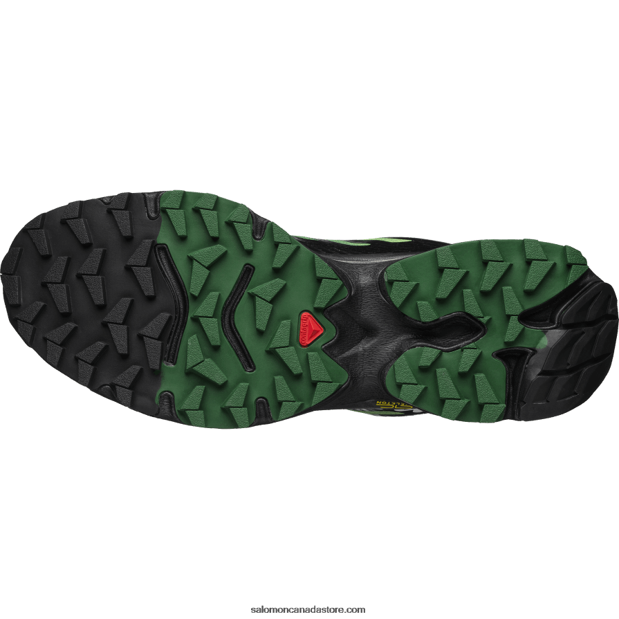 Men\'s Sportstyle Shoes - Xt-4 Og Salomon Eden/Bright Lime Green/White X6B4FZ62