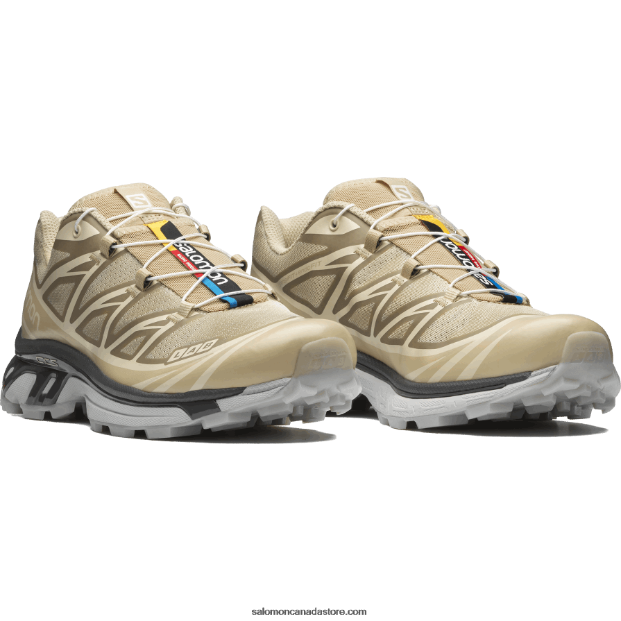 Men\'s Sportstyle Shoes - Xt-6 Clear Salomon Safari/Magnet/Vanilla Ice X6B4FZ121