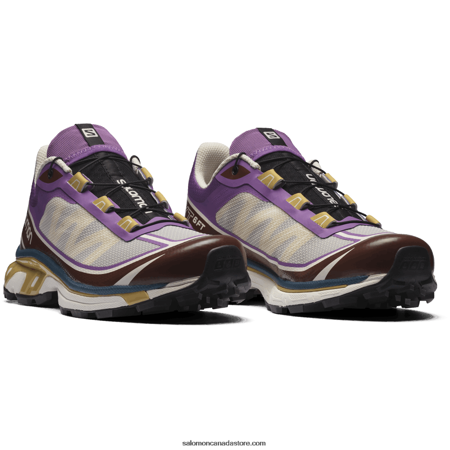Men\'s Sportstyle Shoes - Xt-6 Ft Salomon Royal Lilac/Chocolate Fondant/Fall Leaf X6B4FZ96