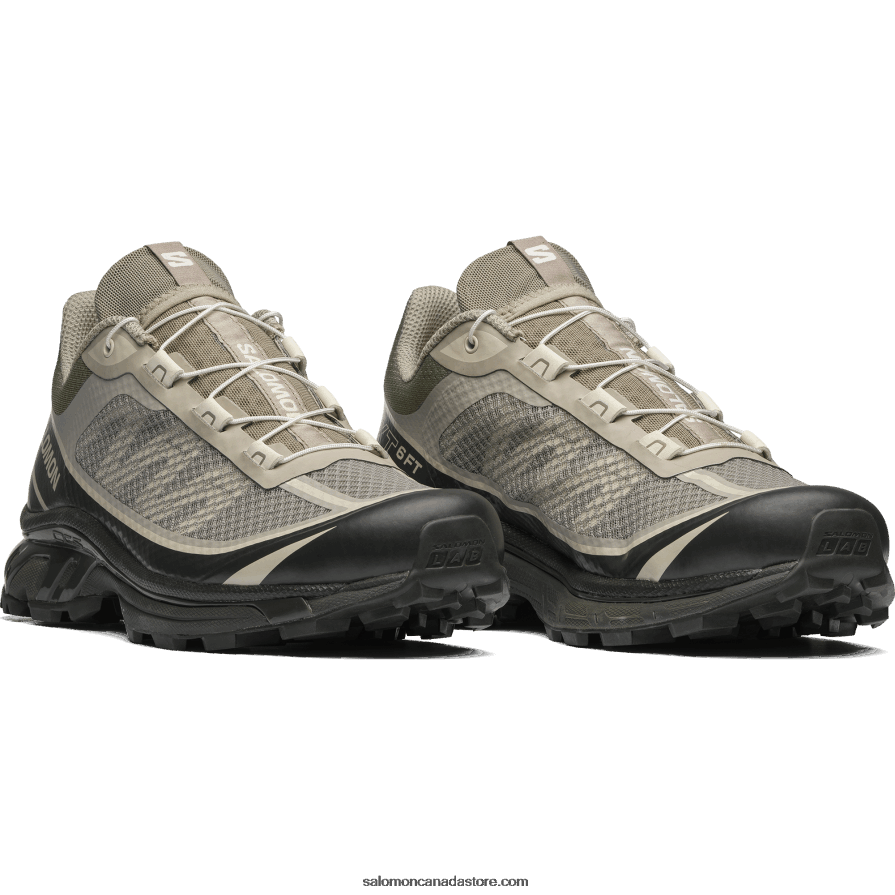 Men\'s Sportstyle Shoes - Xt-6 Ft Salomon Vintage Khaki/Peat/Vanilla Ice X6B4FZ92