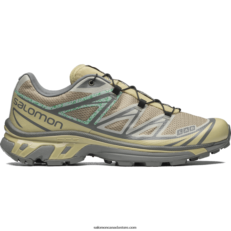 Men's Sportstyle Shoes - Xt-6 Mindful Salomon Gray Green/Moss Gray/Castor Gray X6B4FZ215