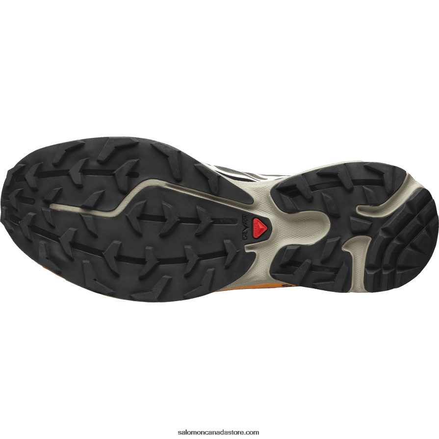 Men\'s Sportstyle Shoes - Xt-6 Recut Salomon Beluga/Black/Russet Orange X6B4FZ66