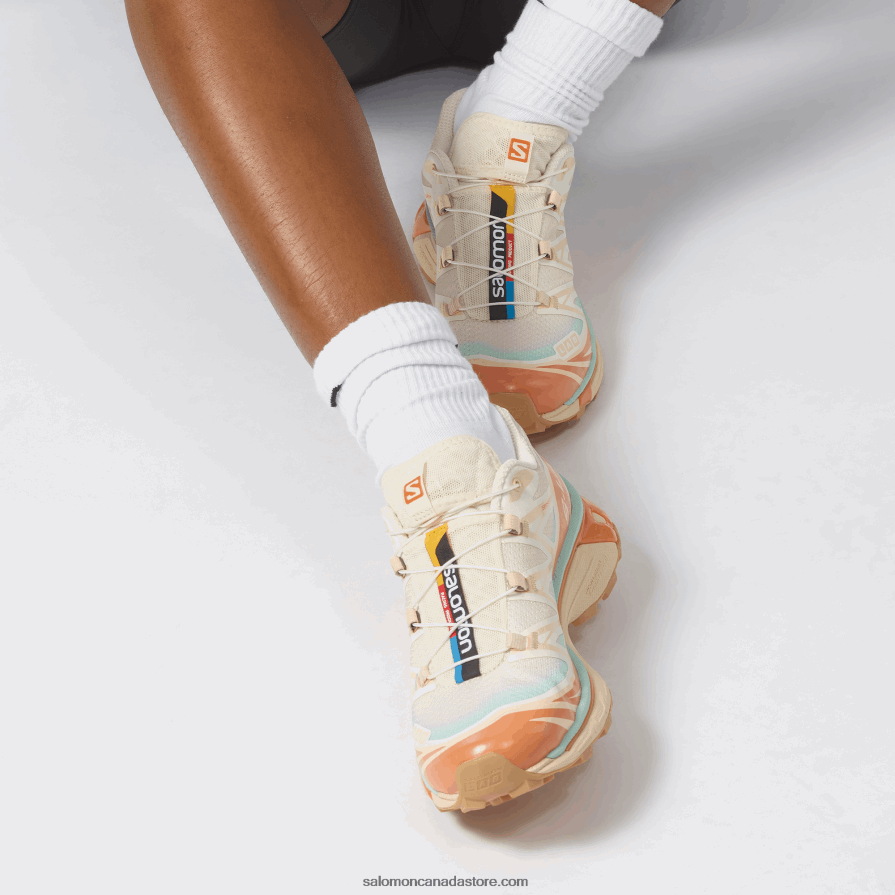 Men\'s Sportstyle Shoes - Xt-6 Skyline Salomon Vanilla Ice/Yucca/Sun Baked X6B4FZ130