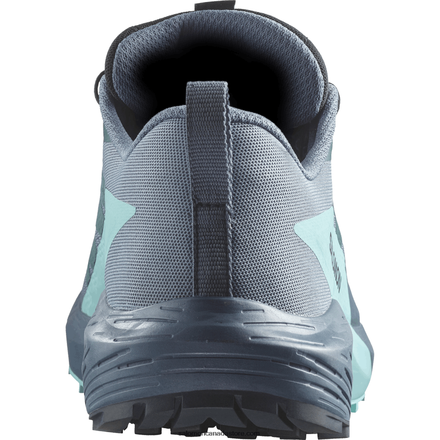 Men\'s Trail Running Shoes - Sense Ride 5 Gore-Tex Salomon Carbon/Blue Radiance/China Blue X6B4FZ1445