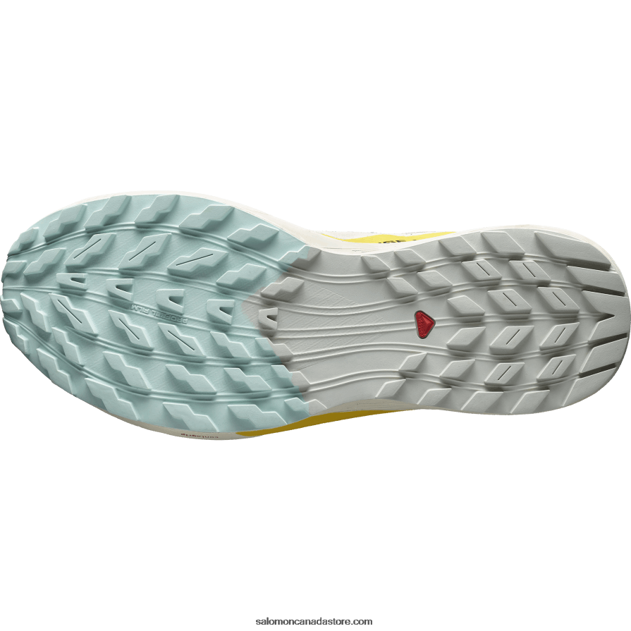 Men\'s Trail Running Shoes - Sense Ride 5 Salomon Rainy Day/Hot Sauce/Freesia X6B4FZ1435