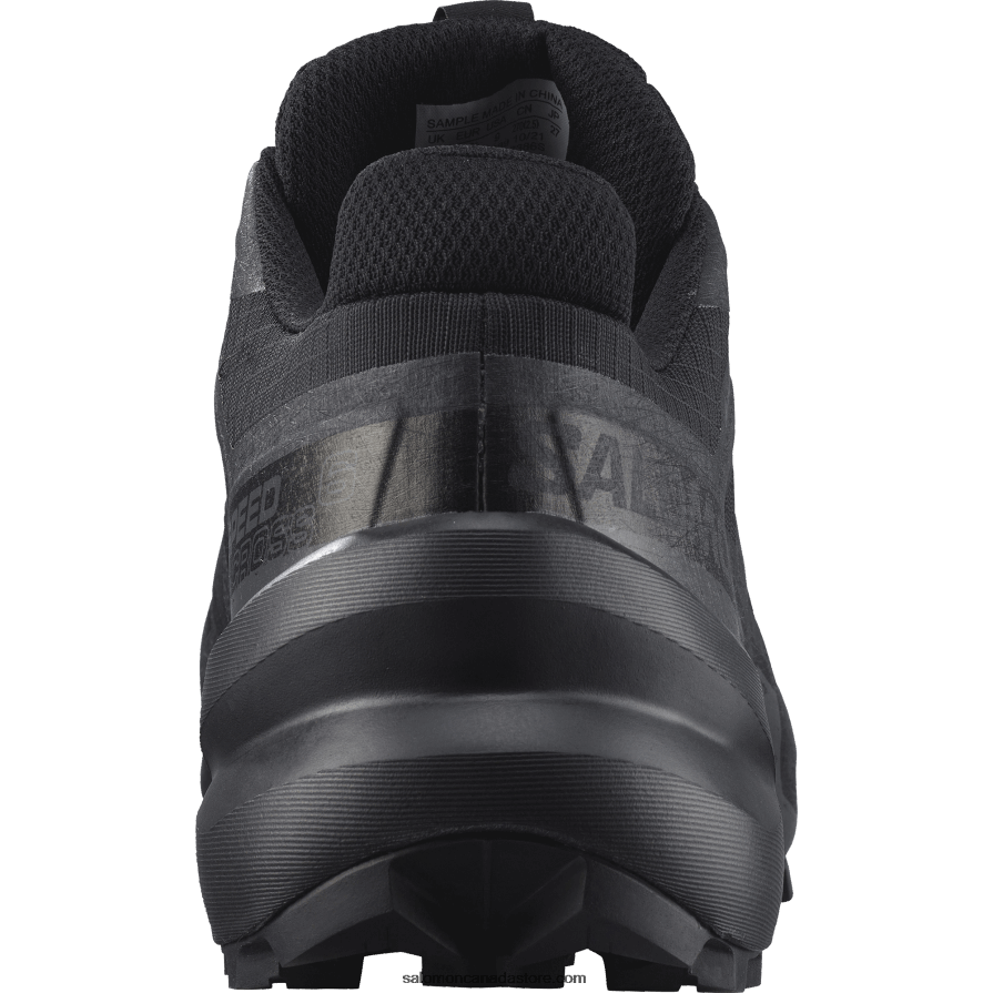 Men\'s Trail Running Shoes - Speedcross 6 Gore-Tex Salomon Black/Phantom X6B4FZ1465