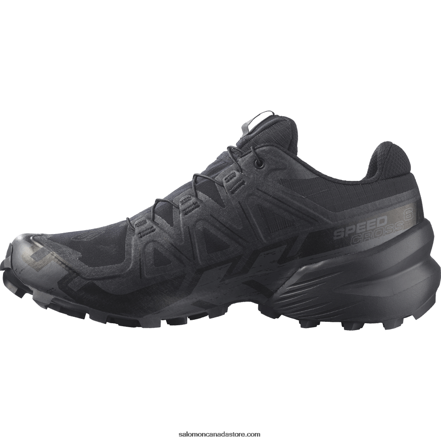 Men\'s Trail Running Shoes - Speedcross 6 Gore-Tex Salomon Black/Phantom X6B4FZ1465