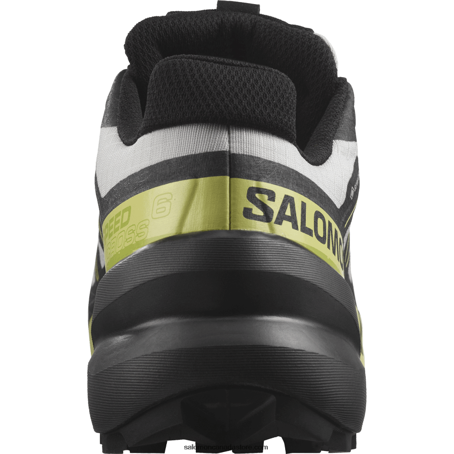 Men\'s Trail Running Shoes - Speedcross 6 Gore-Tex Salomon Lunar Rock/Black/Sunny Lime X6B4FZ1468