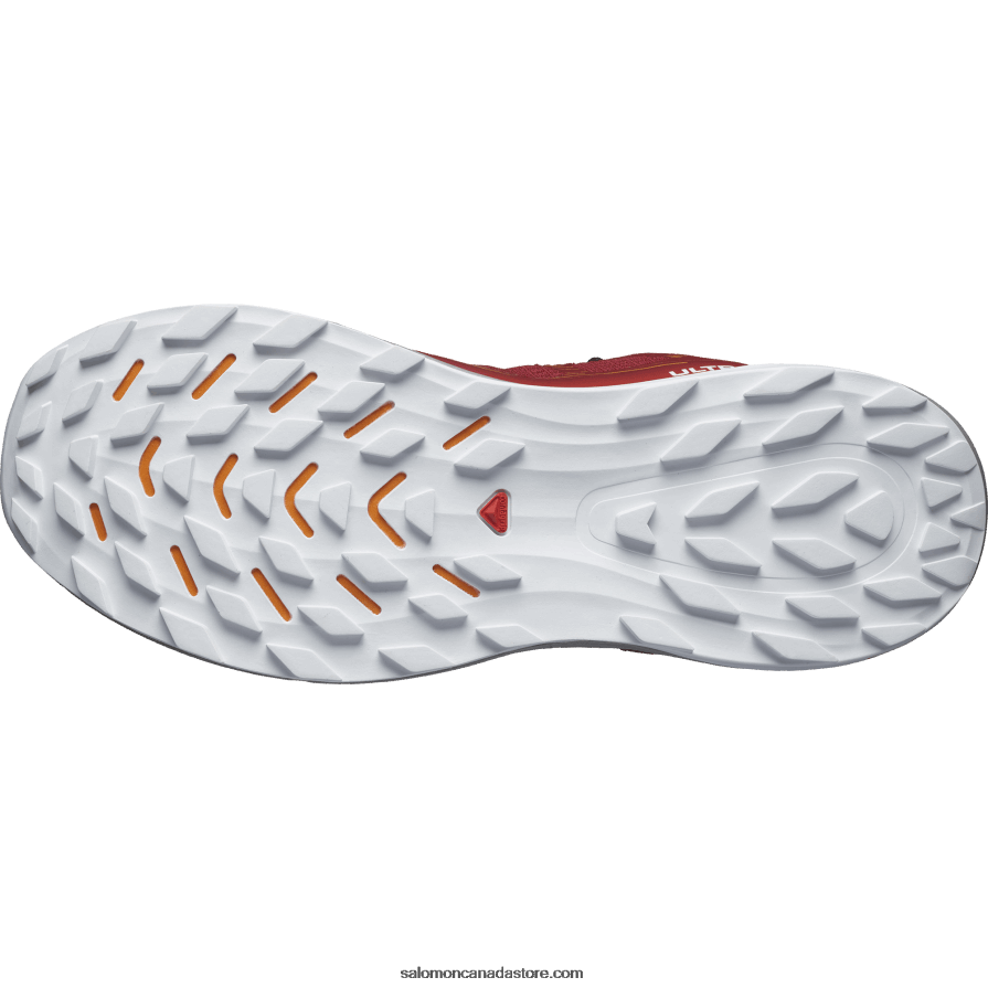 Men\'s Trail Running Shoes - Ultra Glide 2 Gore-Tex Salomon Biking Red/Frost Gray/Turmeric X6B4FZ1442