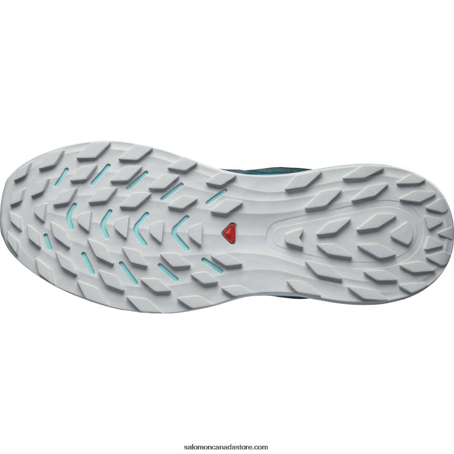 Men\'s Trail Running Shoes - Ultra Glide 2 Wide Salomon Atlantic Deep/Blue Radiance/Fiery Red X6B4FZ1469