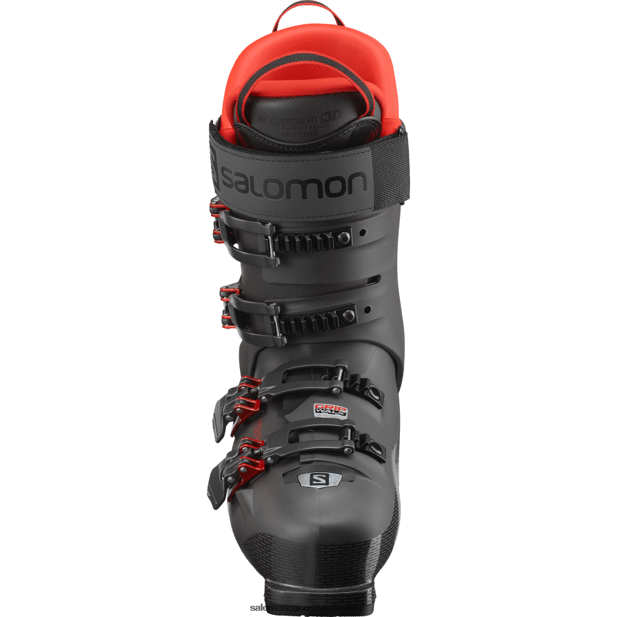 Men\'s On-Piste Boots - S/Pro Hv 120 Salomon Belluga Metallic/Red Metalic X6B4FZ1228