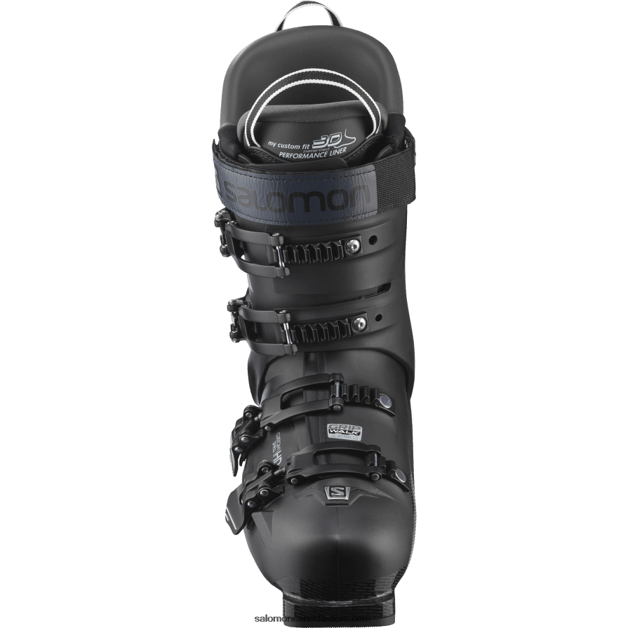 Men\'s On-Piste Boots - S/Pro Mv 100 Salomon Black/Belluga/Dark Silver Metallics05 X6B4FZ1234