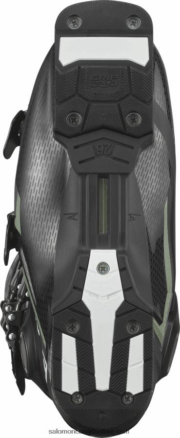 Men\'s On-Piste Boots - S/Pro Mv 90 Cs Salomon Black/Oil Green/White X6B4FZ1240