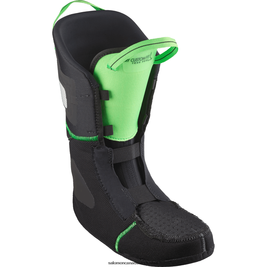 Men\'s Touring Boots - Mtn Summit Pro Salomon Rainy Day/Belluga/Pastel Neon Green 1 X6B4FZ1221