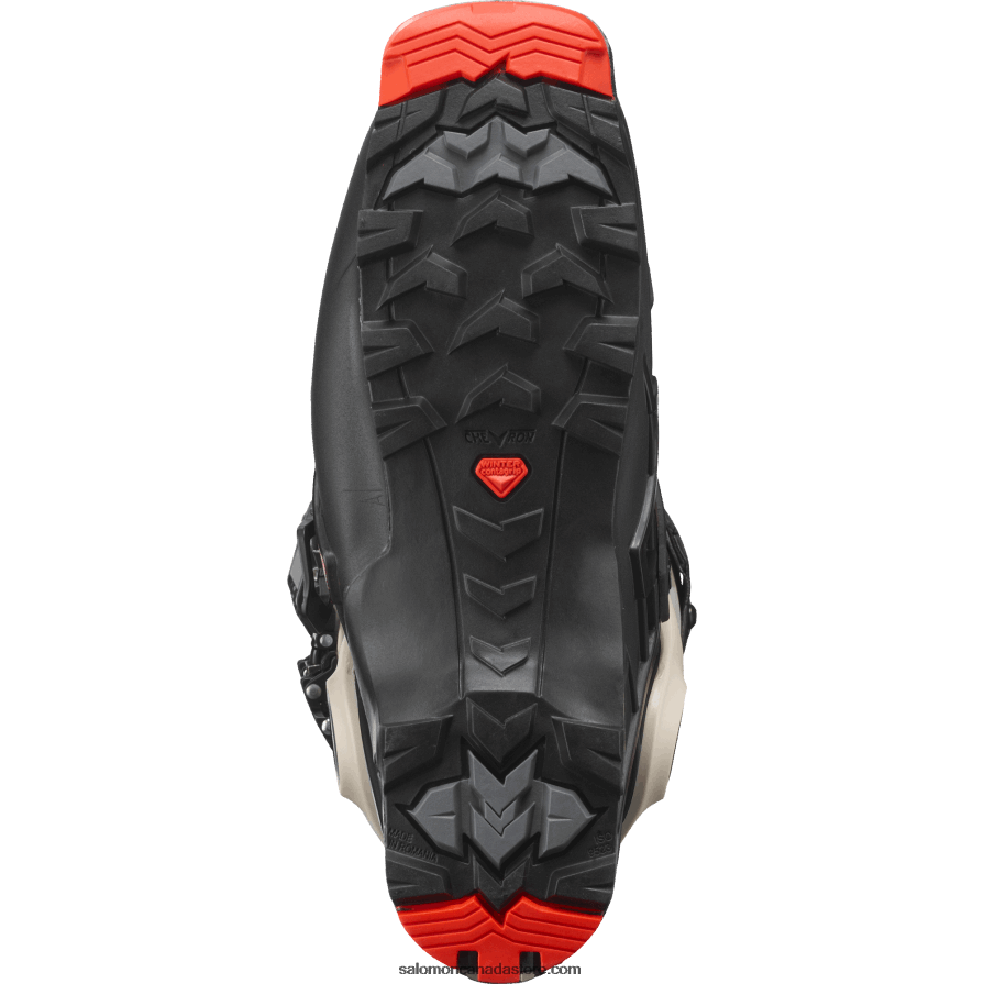 Men\'s Touring Boots - S/Lab Mtn Salomon Black/Rainy Day/Red X6B4FZ1214