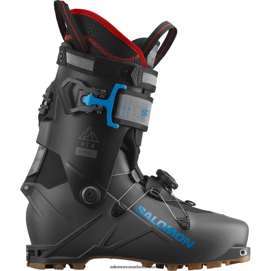 Men\'s Touring Boots - S/Lab Mtn Summit Salomon Black/Anthracite/Trancend Blue X6B4FZ1216