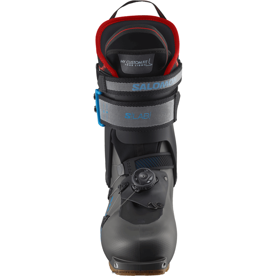 Men\'s Touring Boots - S/Lab Mtn Summit Salomon Black/Anthracite/Trancend Blue X6B4FZ1216