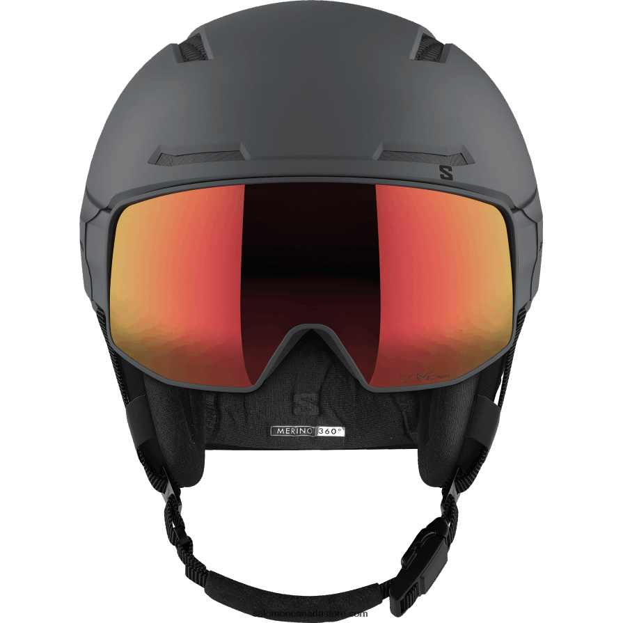 Men\'s Helmet - Driver Prime Sigma Photo Mips Salomon Grey X6B4FZ1273