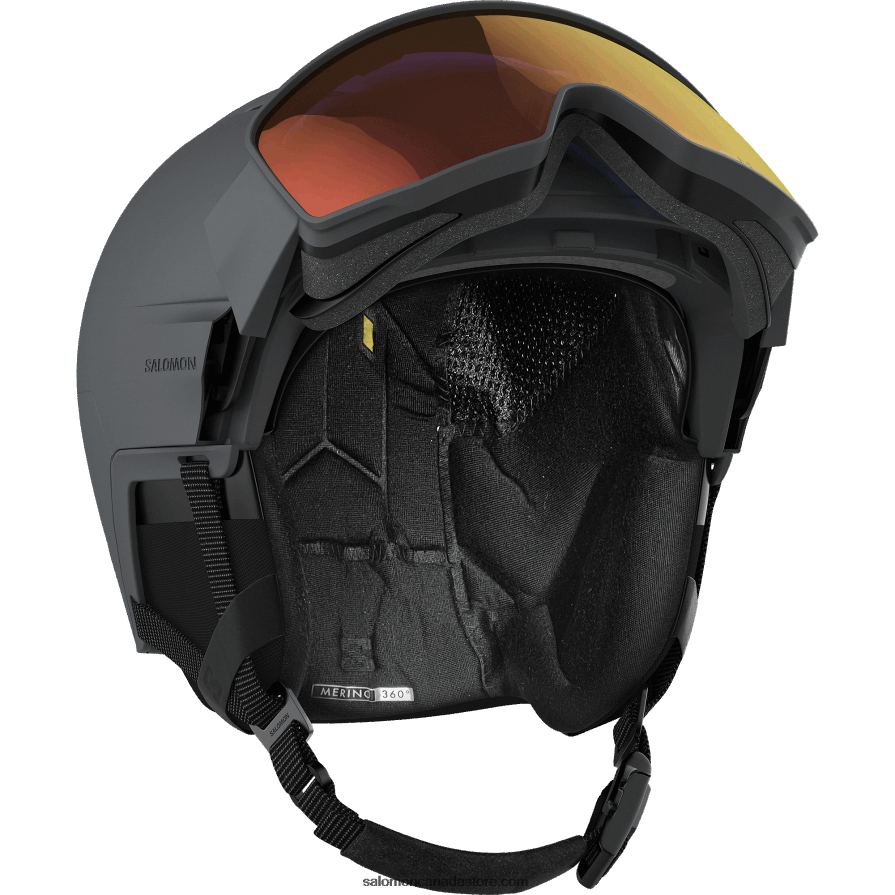 Men\'s Helmet - Driver Prime Sigma Photo Mips Salomon Grey X6B4FZ1273