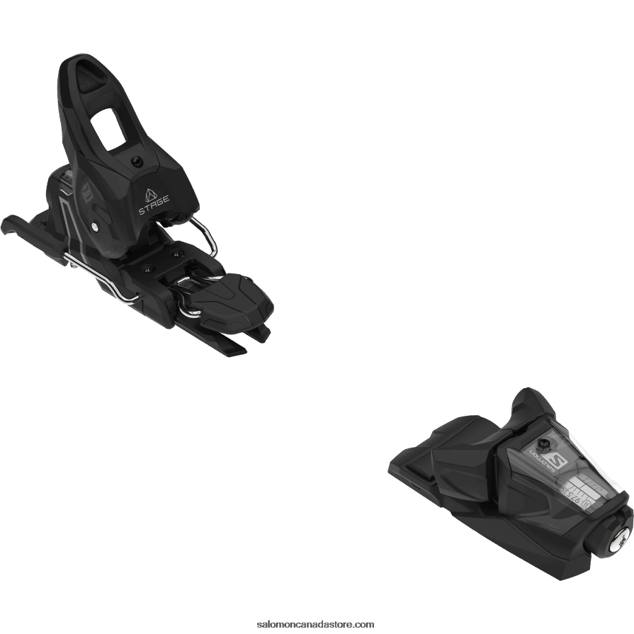 Men's All-Mountain Bindings - Stage Gripwalk 11 Salomon Black X6B4FZ1241