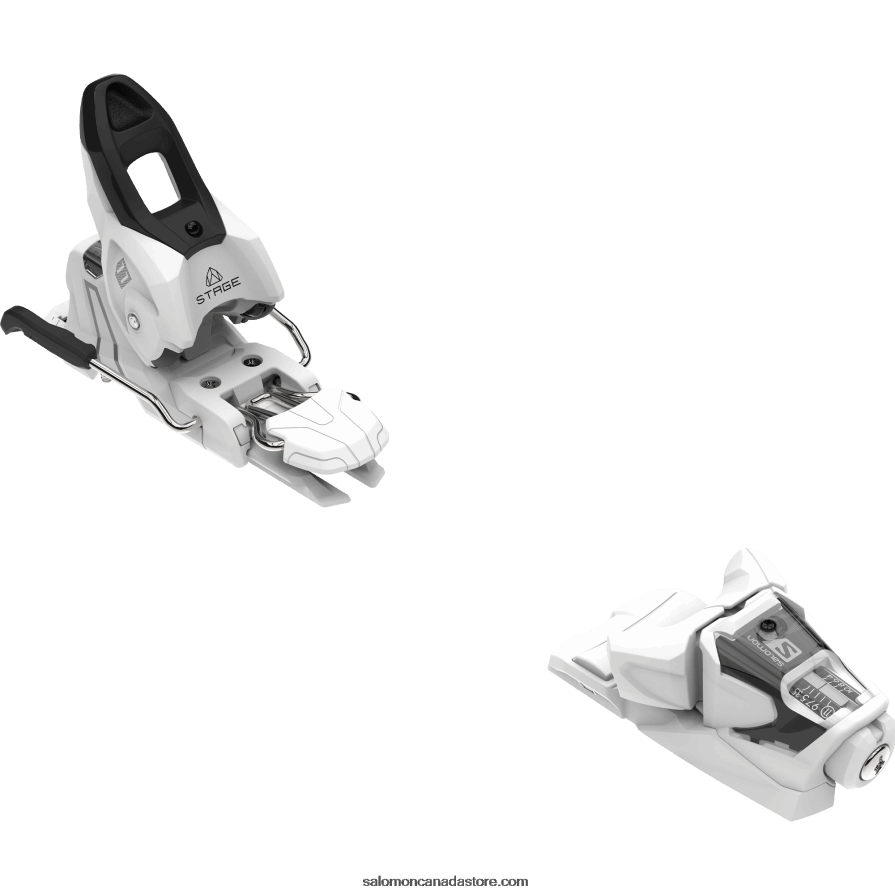 Men's All-Mountain Bindings - Stage Gripwalk 11 Salomon White X6B4FZ1242