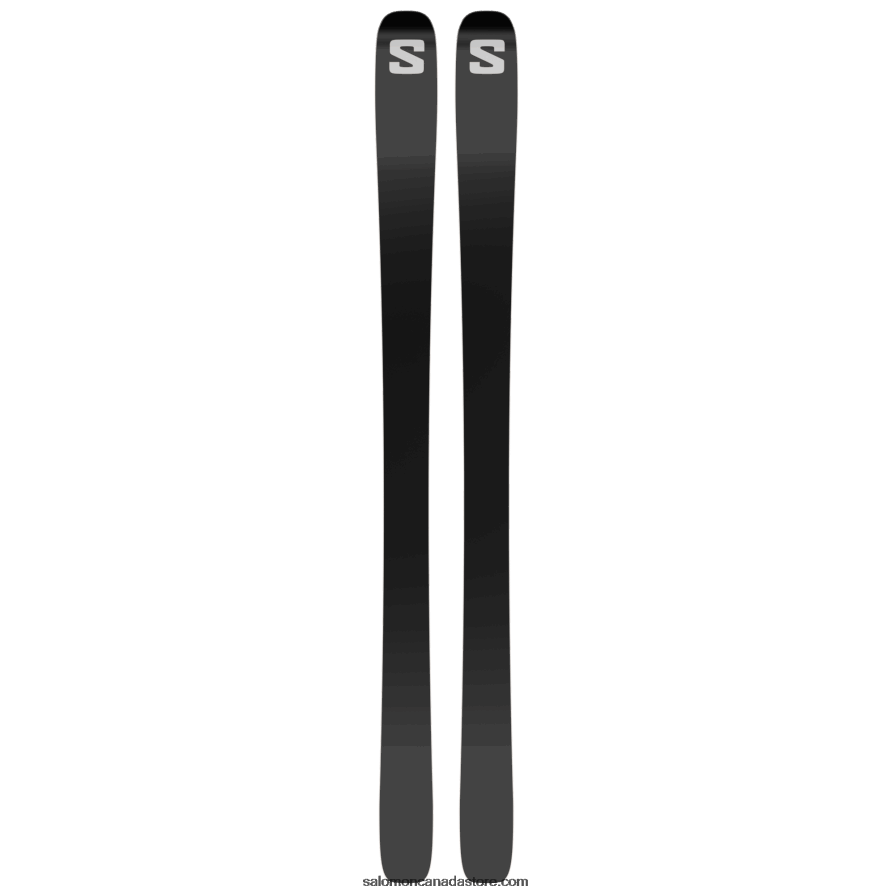 Men\'s All-Mountain Skis - Stance 96 Salomon Black/Dark Grey/Pale Kakhi Metallic X6B4FZ1213