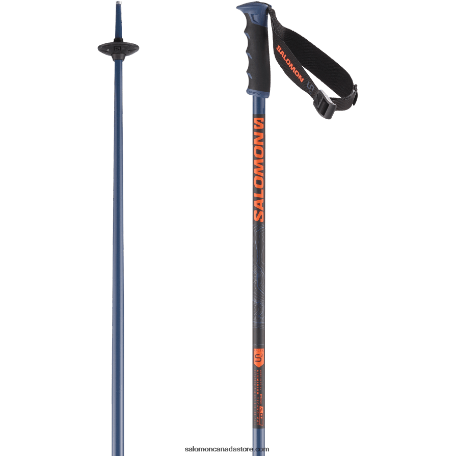 Men's Alpine Poles - Arctic S3 Salomon Gun Metal X6B4FZ1244