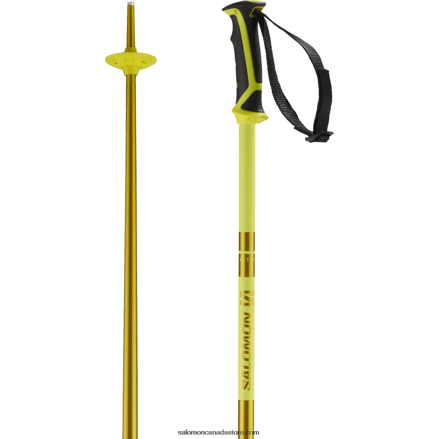 Men's Alpine Poles - Arctic Salomon Yellow X6B4FZ1256