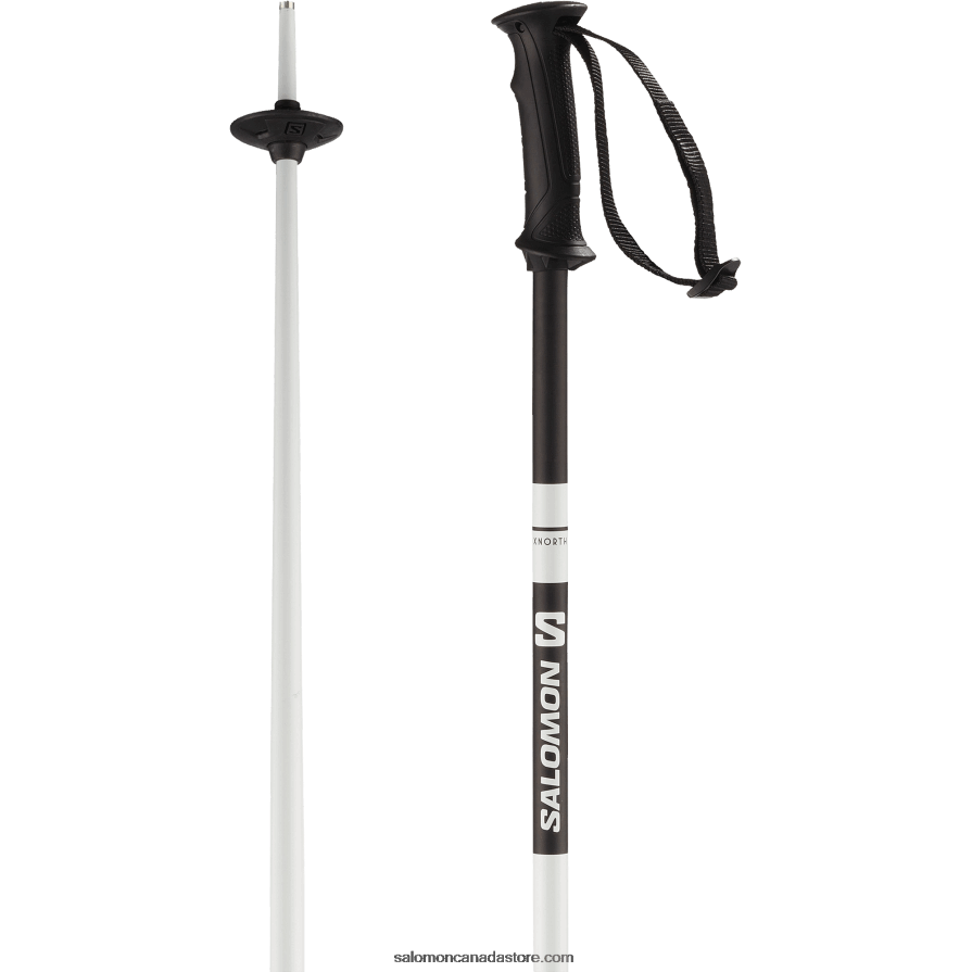 Men's Alpine Poles - X North Salomon White X6B4FZ1261