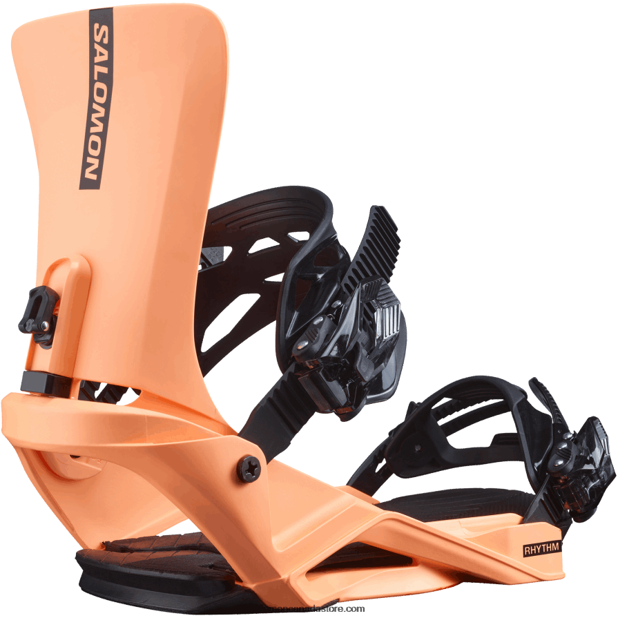 Men's Snowboard Bindings - Rhythm Salomon Neon Orange X6B4FZ605