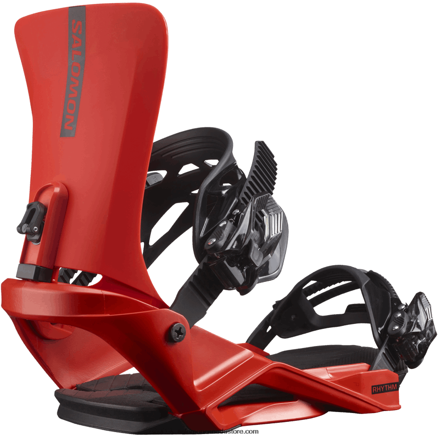 Men's Snowboard Bindings - Rhythm Salomon Red X6B4FZ610