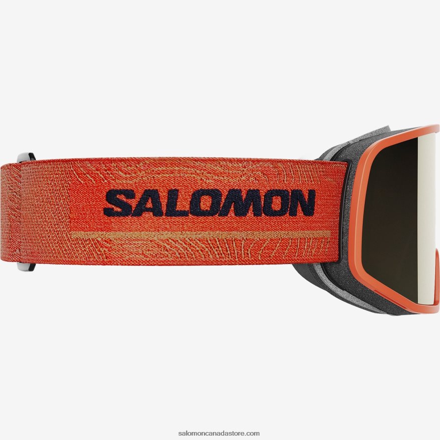 Men\'s Goggles - Lo Fi Sigma Salomon Burnt Ochre X6B4FZ662