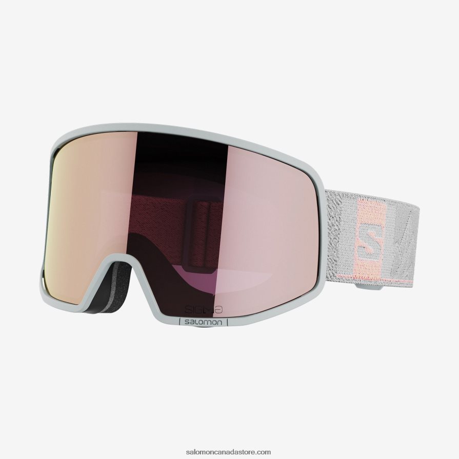 Men's Goggles - Lo Fi Sigma Salomon Wrought Iron X6B4FZ656