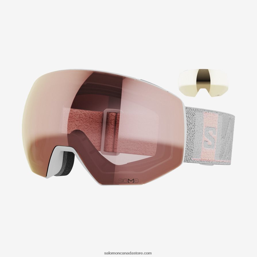 Men's Goggles - Radium Prime Sigma (And Extra Lens) Salomon Wrought Iron X6B4FZ670