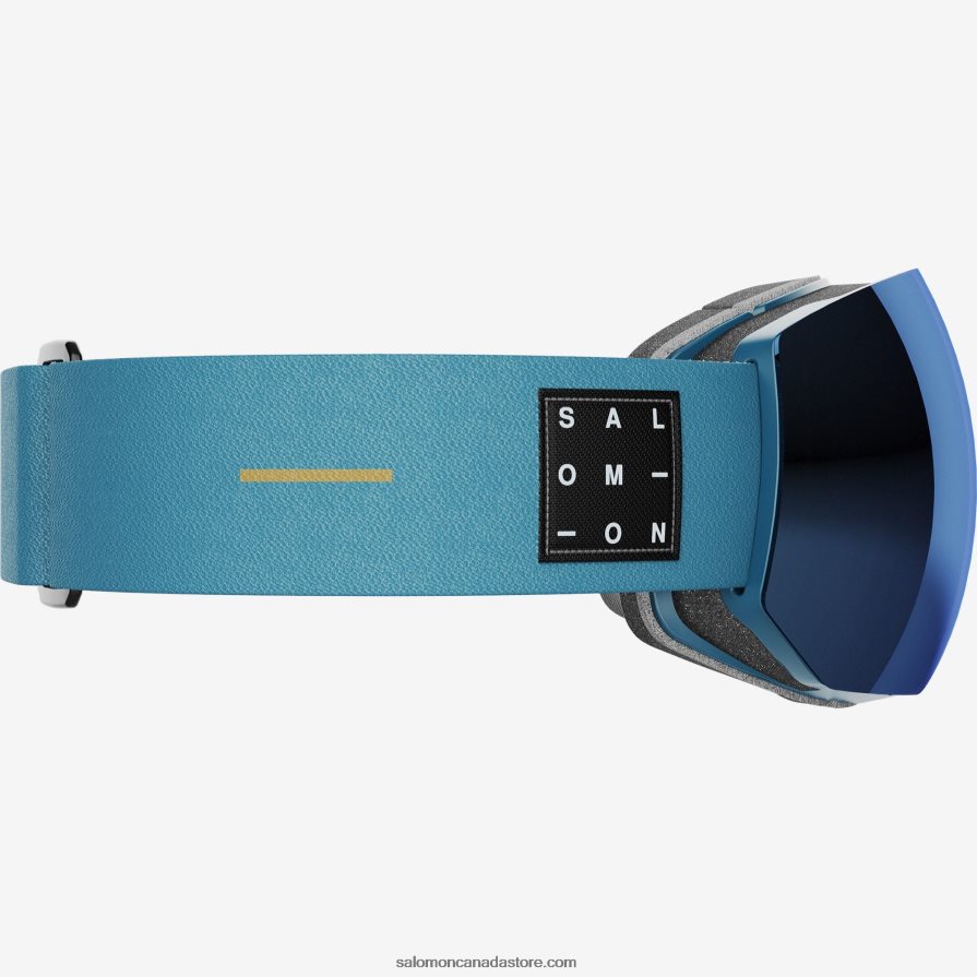 Men\'s Goggles - Radium Pro Sigma Salomon Mallard Blue X6B4FZ646