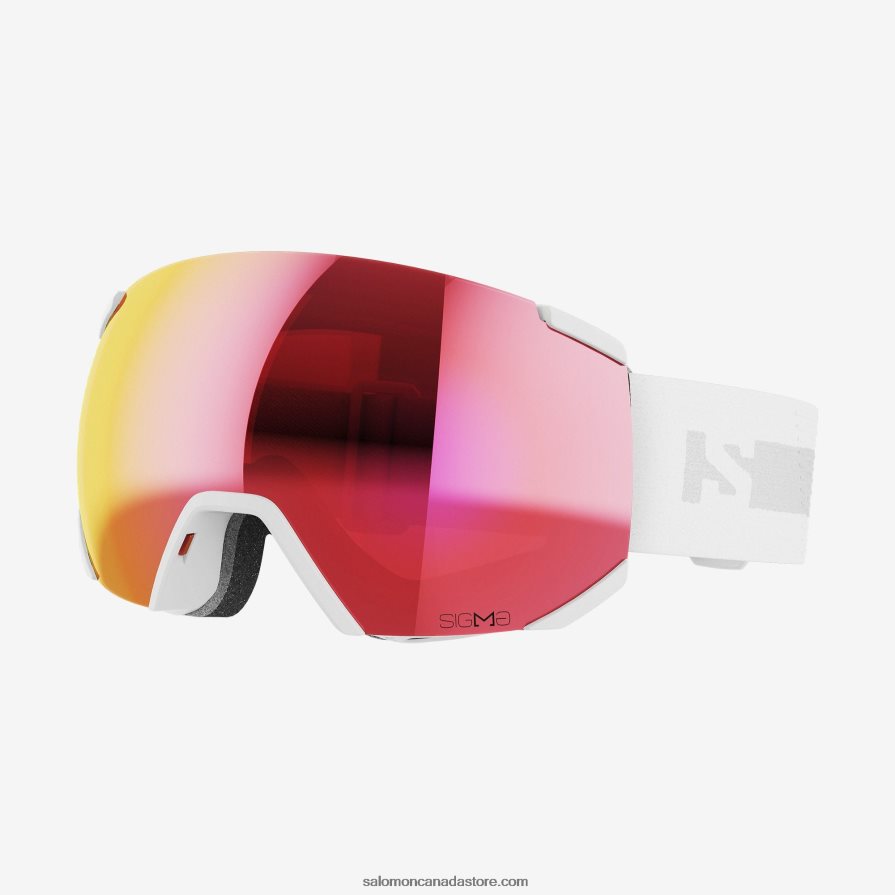Men's Goggles - Radium Sigma Salomon White X6B4FZ642