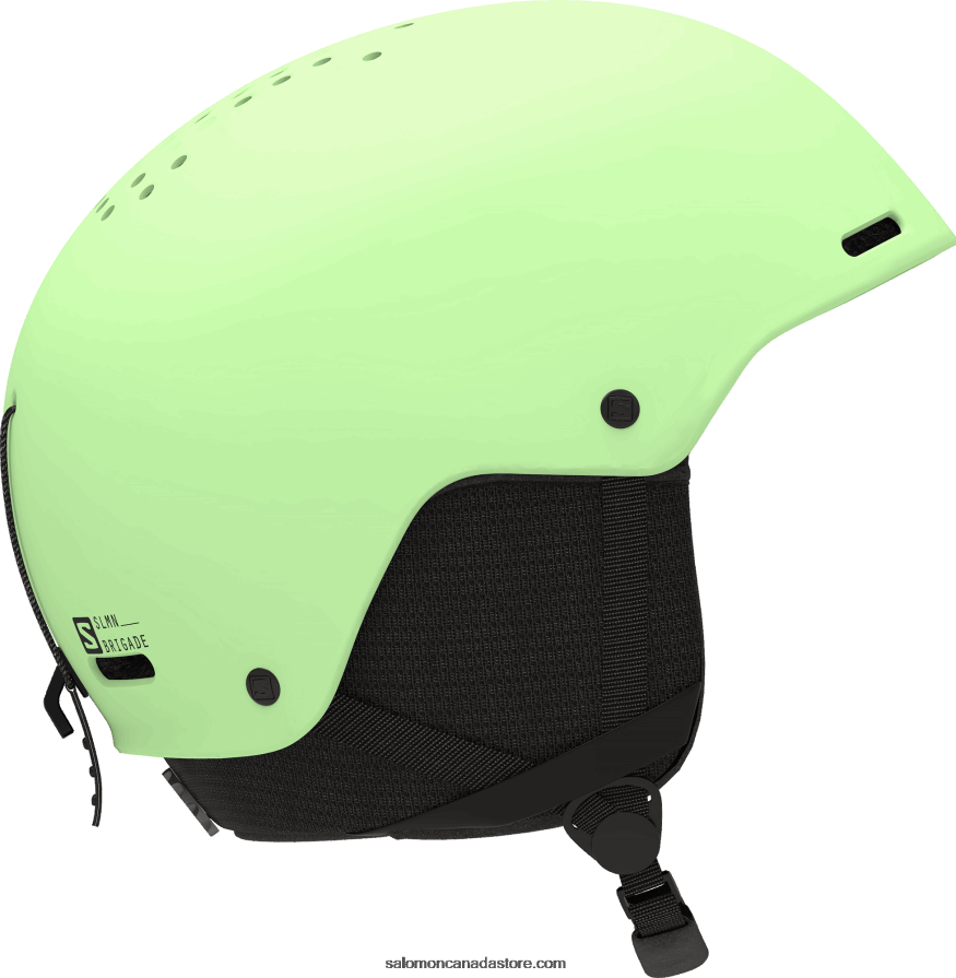 Men's Helmet - Brigade Salomon Neon Green X6B4FZ635