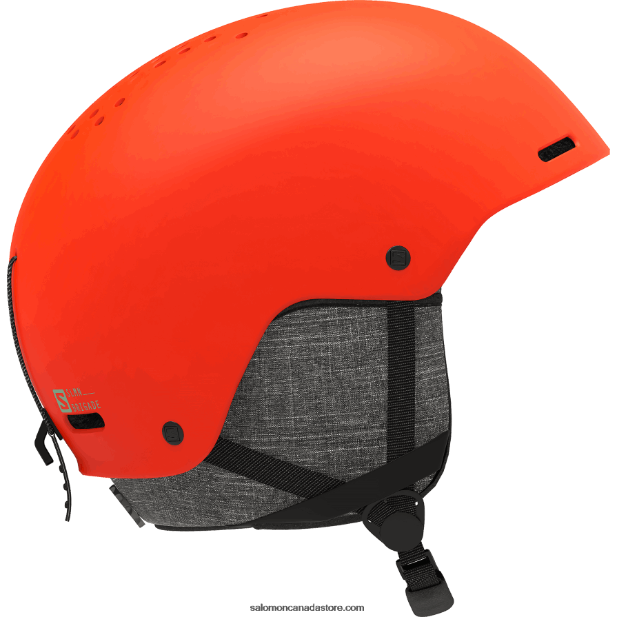 Men's Helmet - Brigade Salomon Red Orange X6B4FZ634