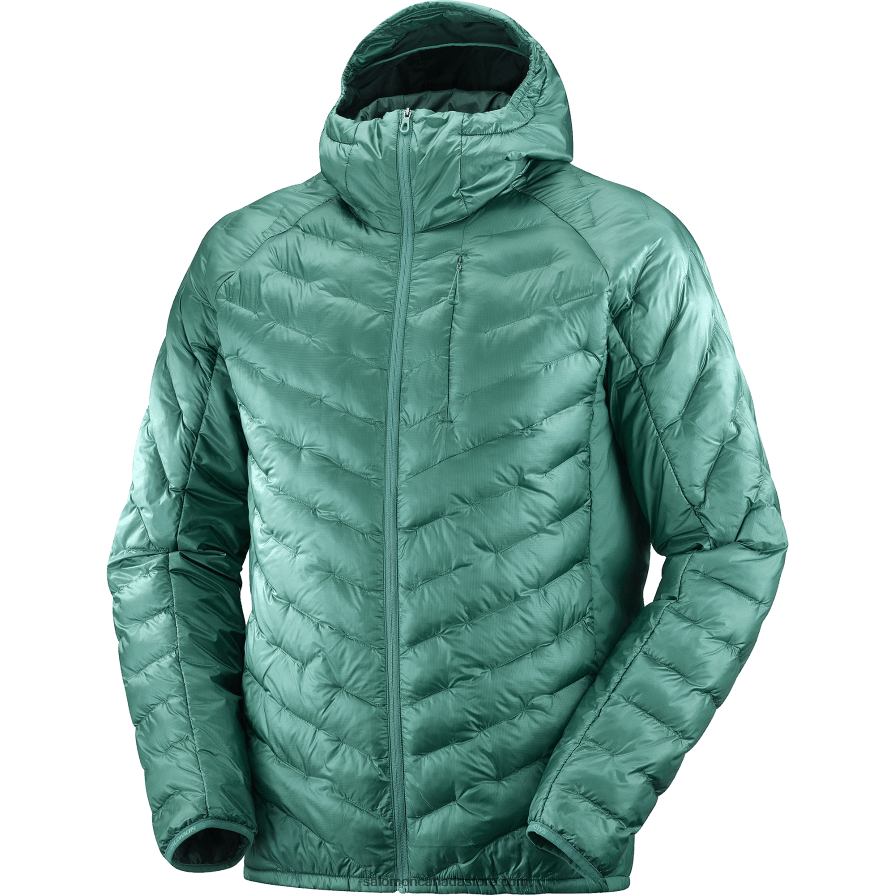 Men\'s Insulated Hooded Jacket - Outline Primaloft Salomon Pacific X6B4FZ1088