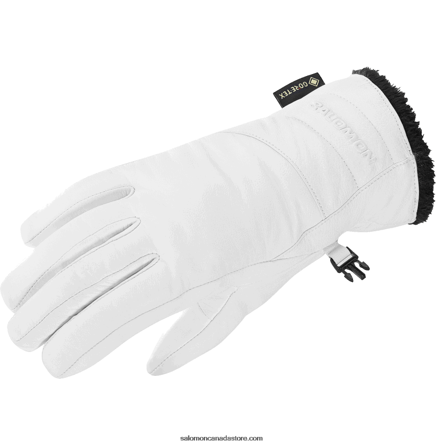 Women's Gloves - Native Gore-Tex Salomon White X6B4FZ989