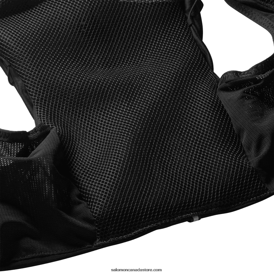 Women\'s Running Vest with flasks included - Adv Skin 12 Salomon Black/Ebony X6B4FZ967