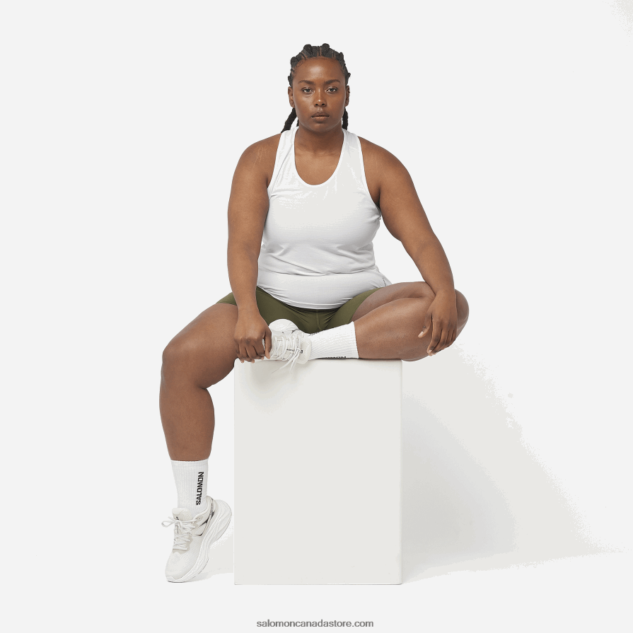 Women\'s Short Tights - Cross Run 5 Salomon Grape Leaf/Forest Night X6B4FZ1153