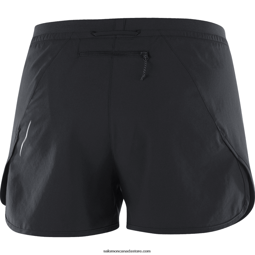 Women\'s Shorts - Cross 3 Salomon Deep Black X6B4FZ1190