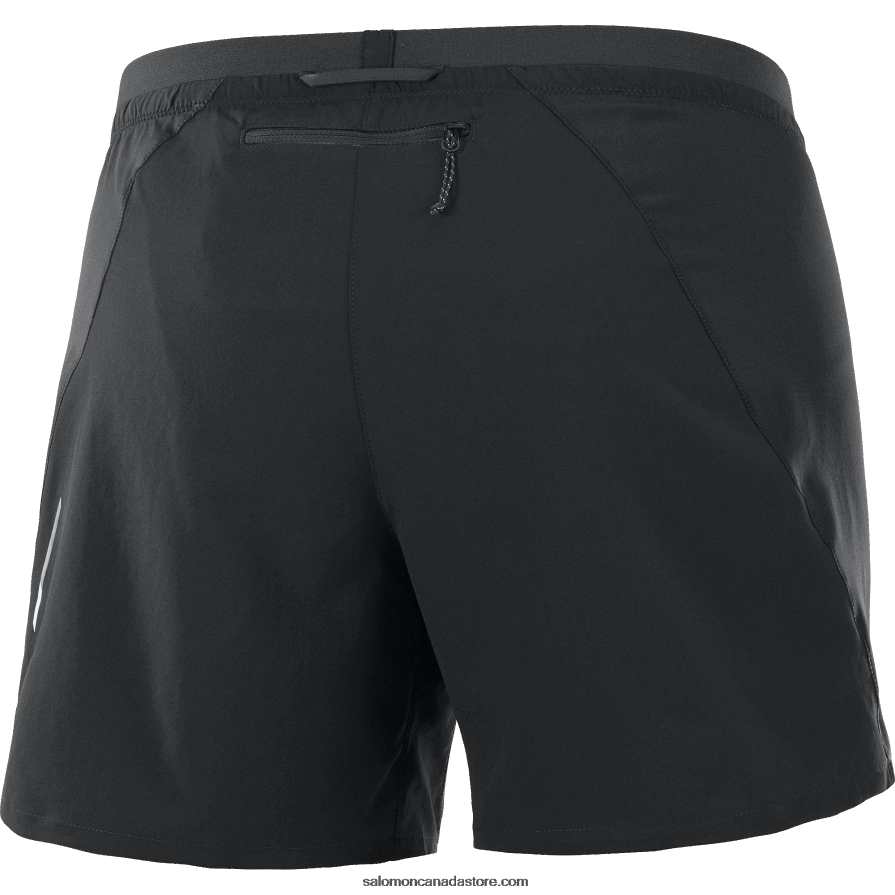 Women\'s Shorts - Cross 5 Salomon Deep Black X6B4FZ1181