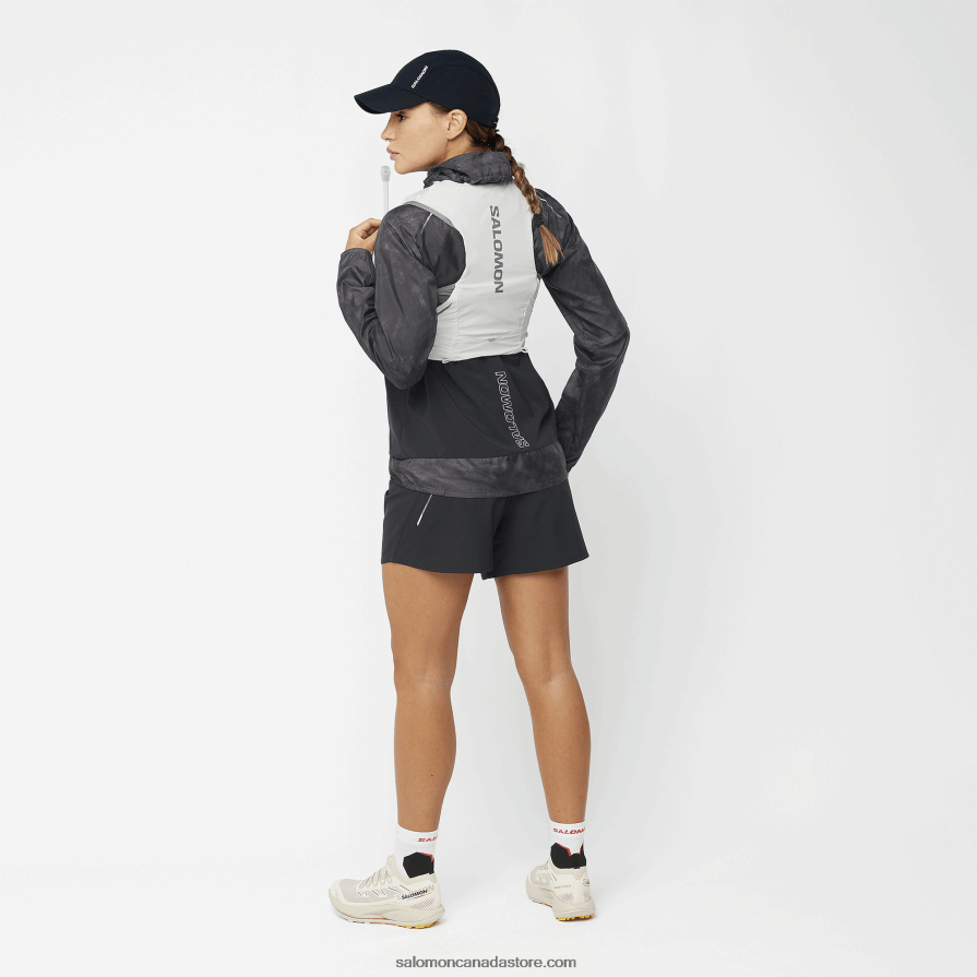 Women\'s Shorts - Cross 5 Salomon Deep Black X6B4FZ1181