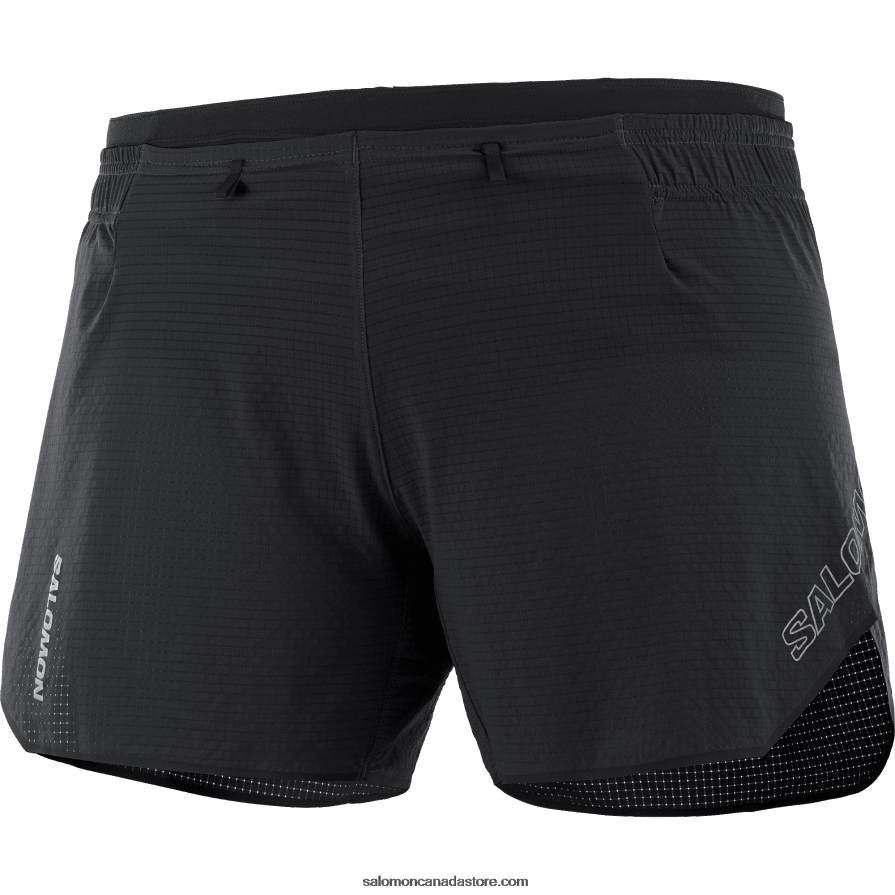 Women\'s Shorts - Sense Aero 5 Salomon Deep Black X6B4FZ962